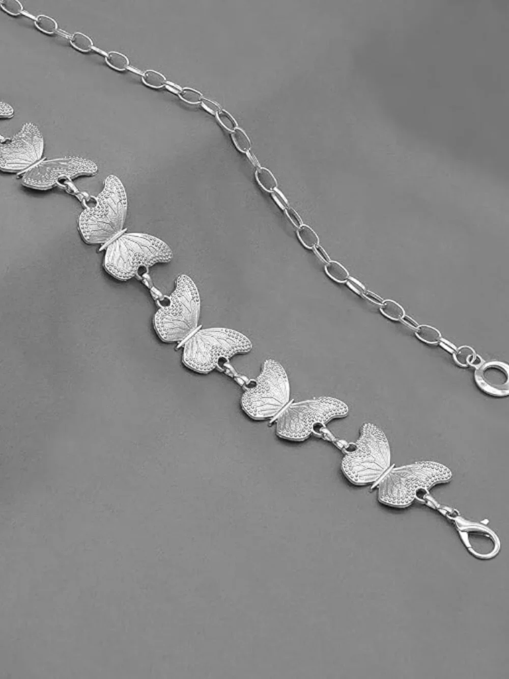 8-Way Metal Waist Chain for Women & Girls | Adjustable Belly Chain